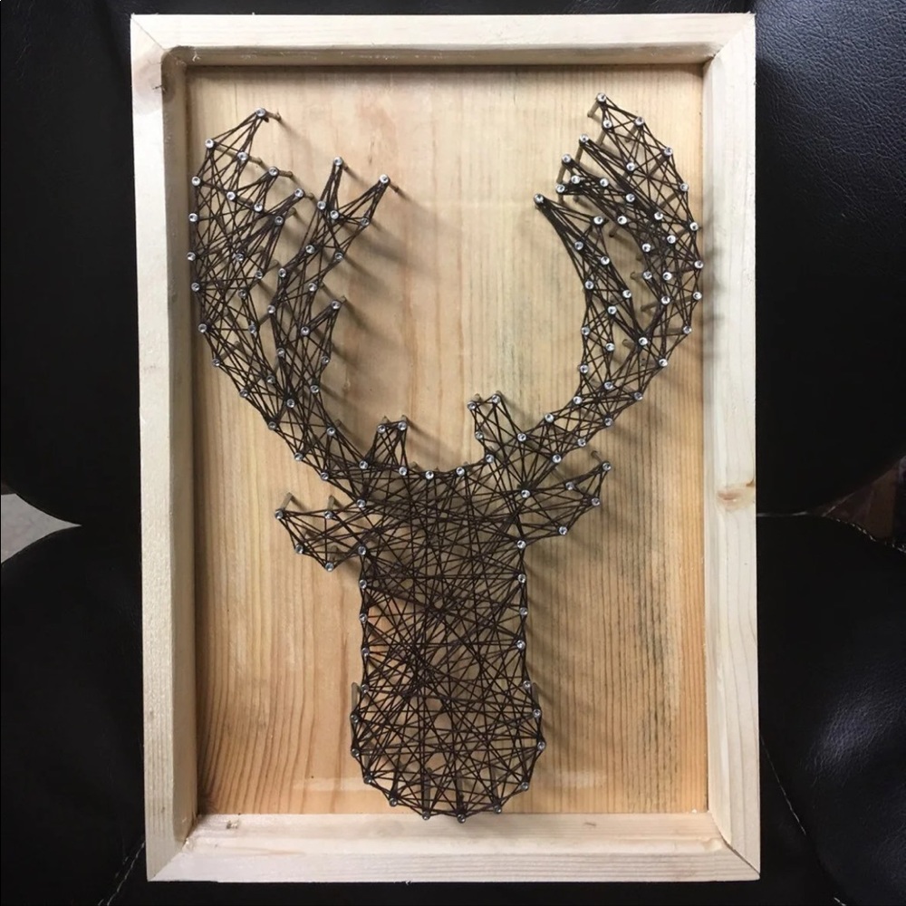 Handmade Deer String Art